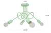 LAMPA SUFITOWA DZIECIĘCA MONDO 4 SELEDYN PASTEL