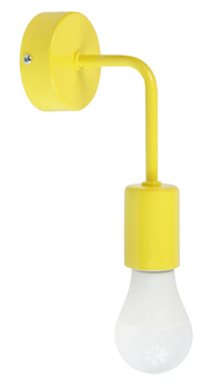 KINKIET VANESSA LOFT 1004/1 ŻÓŁTY MODERNO