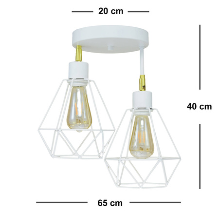 BASKETS PLAFON 2 POZIOMY
