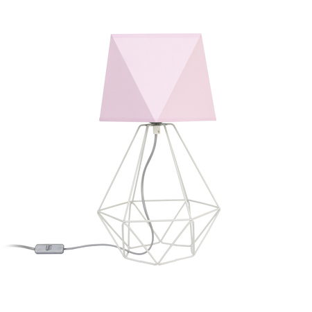 LAMPA BIURKOWA STOŁOWA DIAMENT 4 KOLORY ABAŻUR