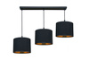 LAMPA MIRROR LINE 3 BLACK