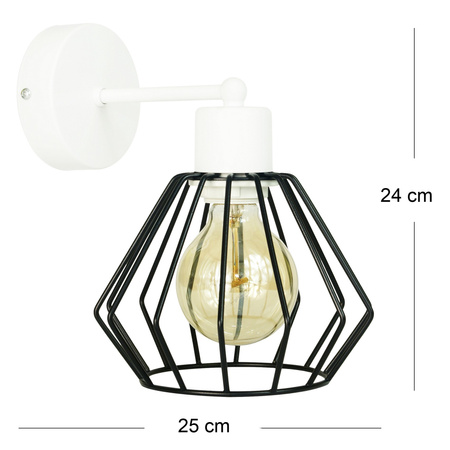 KINKIET ARTEMIDA LAMPA BRYLANT GRAFIT MODERNO