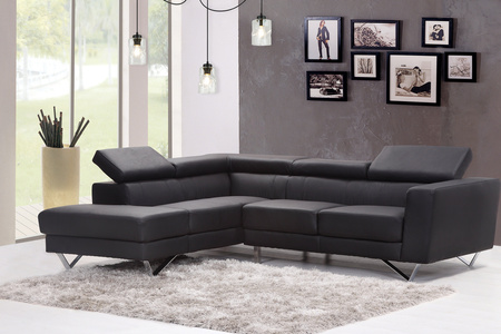 Lampa Sufitowa AURA Czarna Pająk 3 Szklany Klosz Bezbarwny