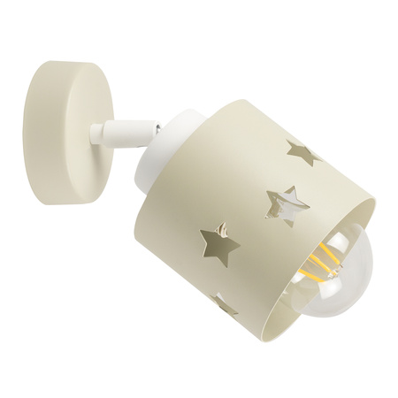 KINKIET DLA DZIECI LAMPA ŚCIENNA WISZĄCA PLAFON GWIAZDKI LED KIERUNKOWY LUNARI KB/1