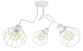 LAMPA SUFITOWA ŻYRANDOL ZYG ZAK SZARA MODERNO