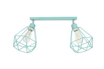 LAMPA LISTWA CARMEN PASTEL TURKUS MODERNO