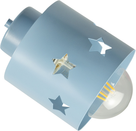 LAMPA SUFITOWA GWIAZDKI NIEBIESKA KOLOROWA DO POKOJU DZIECIĘGO LUNARI N/3