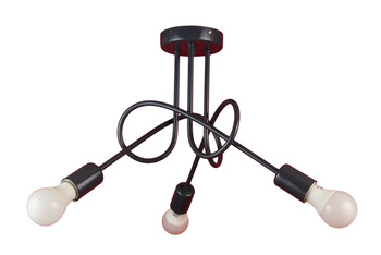 LAMPA SUFITOWA MONDO LOFT 1001/3 KOLOR GRAFIT MODERNO