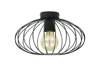 LAMPA SUFITOWA ELIPSA CZARNA