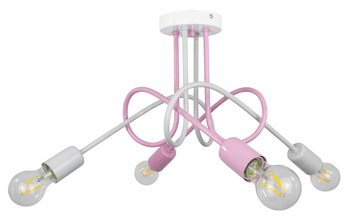 LAMPA SUFITOWA DZIECIĘCA MONDO PASTEL 1001/4MP2