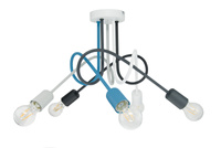 Lampa sufitowa MONDO multikolor MODERNO 1001/5MX5