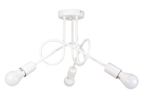 LAMPA SUFITOWA MONDO LOFT 1001/3 KOLOR BIAŁY MODERNO