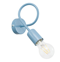 Kinkiet MONDO LOFT 1001/1 KOLOR NIEBIESKI PASTEL  MODERNO