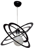 LAMPA WISZĄCA SFERIS KOLOR CZARNY MODERNO