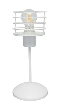 Lampka stołowa Moderno Lizbona v2 Biała