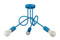 LAMPA SUFITOWA MONDO LOFT 1001/3 KOLOR TURKUSOWY (DROBNA STRUKTURA) MODERNO