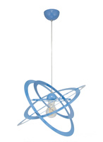 LAMPA WISZĄCA SFERIS KOLOR NIEBIESKI MODERNO