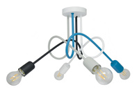 LAMPA SUFITOWA DZIECIĘCA MONDO ZESTAW 4 MULTIKOLOR