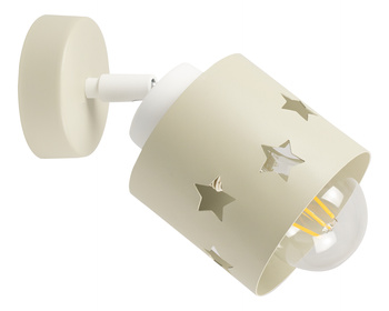 KINKIET DLA DZIECI LAMPA ŚCIENNA WISZĄCA PLAFON GWIAZDKI LED KIERUNKOWY LUNARI KB/1