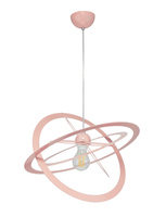LAMPA WISZĄCA SFERIS KOLOR PASTEL RÓŻ MODERNO