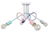 LAMPA SUFITOWA DZIECIĘCA MONDO PASTEL 1001/4MP1