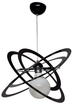 LAMPA WISZĄCA SFERIS KOLOR CZARNY MODERNO