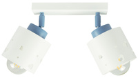 LAMPA SUFITOWA DLA DZIECI LUMIMI SERCA BIAŁO NIEBIESKA LUMIMII LBN/2