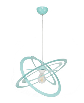 LAMPA WISZĄCA SFERIS KOLOR PASTEL TURKUS MODERNO